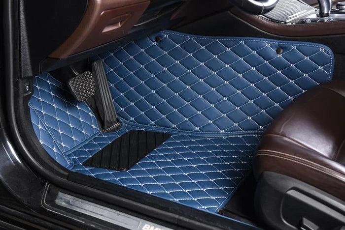 BLUE CAR MATS