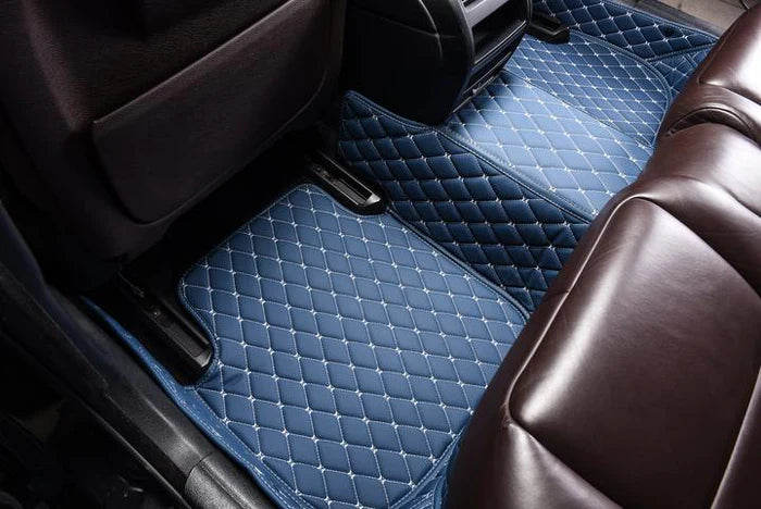 BLUE CAR MATS