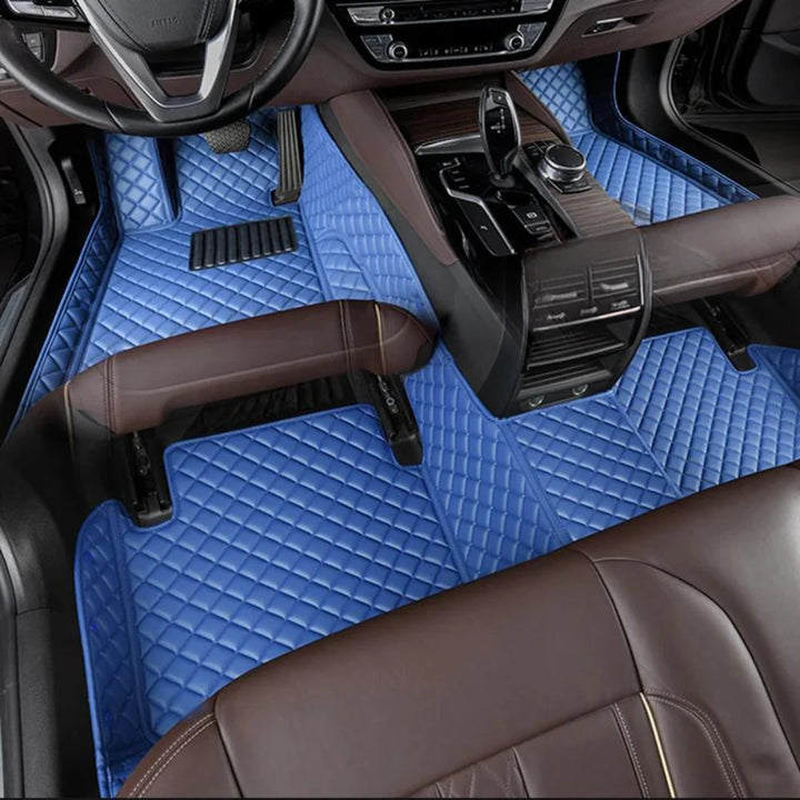 BLUE CAR MATS